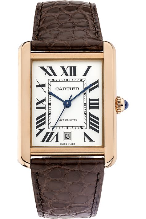 cartier tank solo xl|pre owned cartier tank solo.